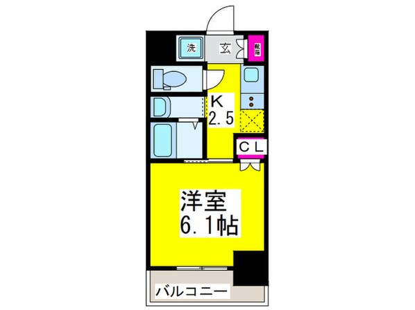 MAXIV大阪堺(303)の物件間取画像